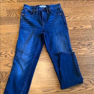 Madewell 10” High Rise Skinny Jeans
